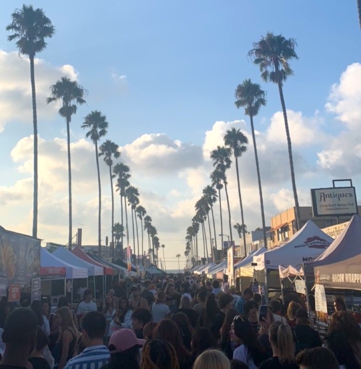 Der Ocean Beach Farmer's Market in San Diego