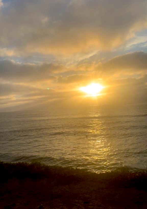 Sonnenuntergang an den Sunset Cliffs von San Diego